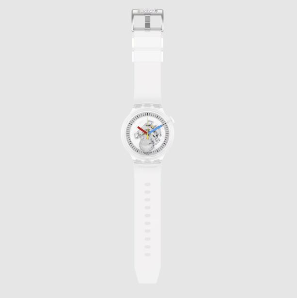 Swatch Clearly Bold SB01K100