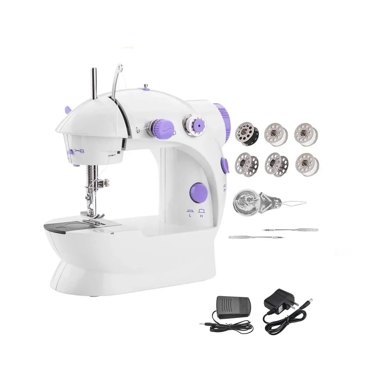 Máquina de coser Manual portátil, máquina de coser de bolsillo para el  hogar, Mini máquina de coser multifuncional de viaje, herramienta de  costura de ropa DIY, 1 unidad - AliExpress