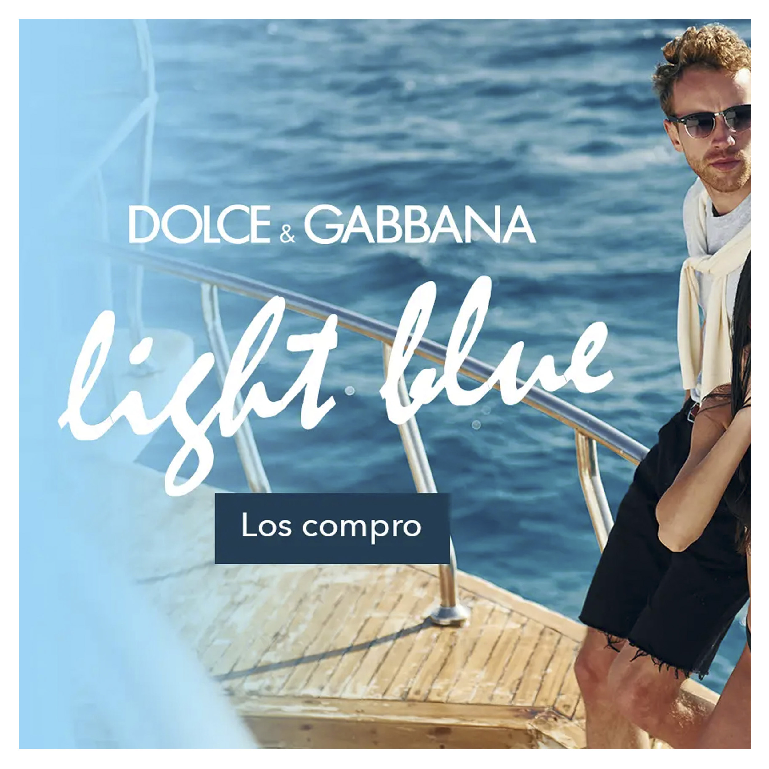 Perfume Light Blue Pour Homme Dolce & Gabbana (Replica Con Fragancia Importada)- Hombre