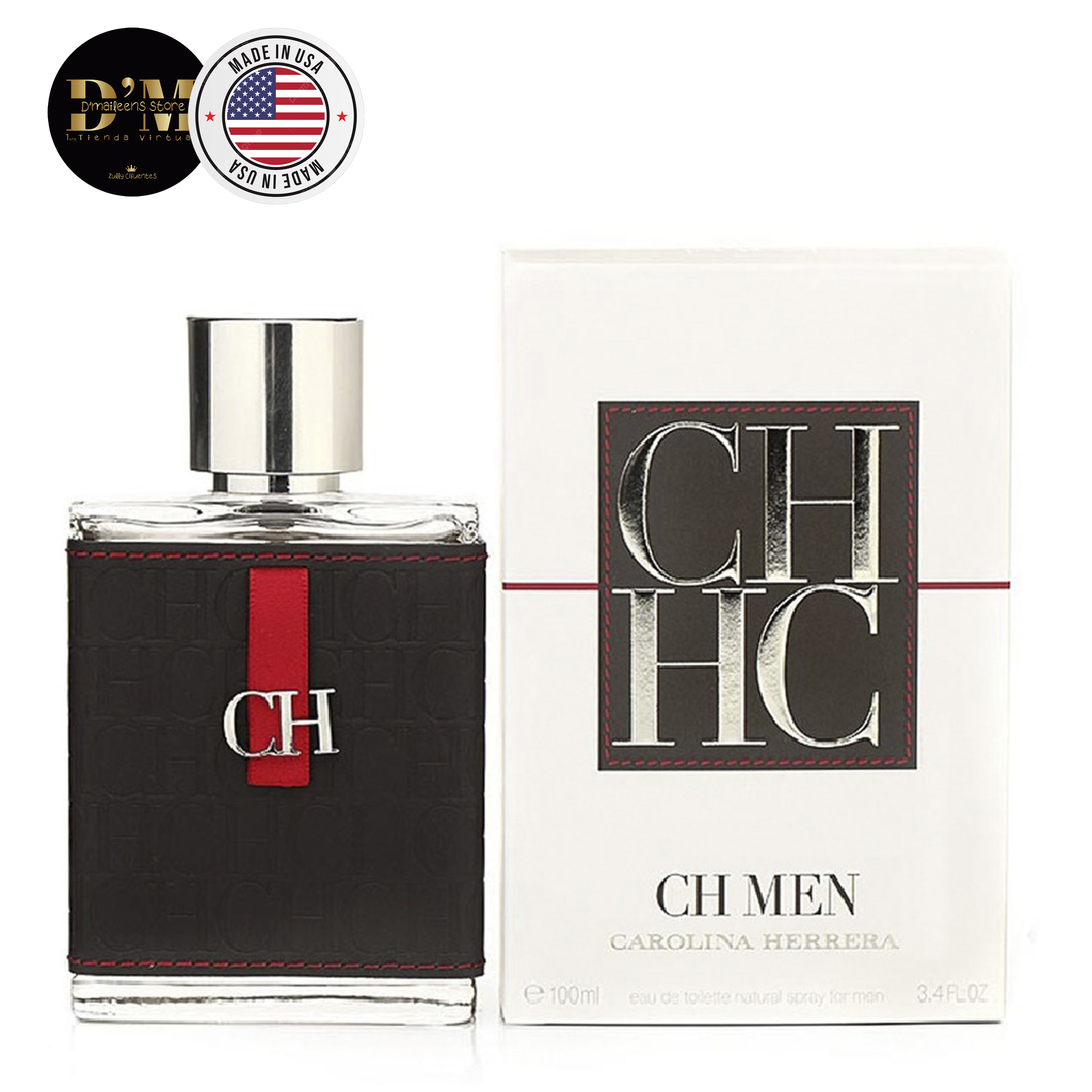 Perfume Ch Men Carolina Herrera   (Replica Con Fragancia Importada)-Hombre