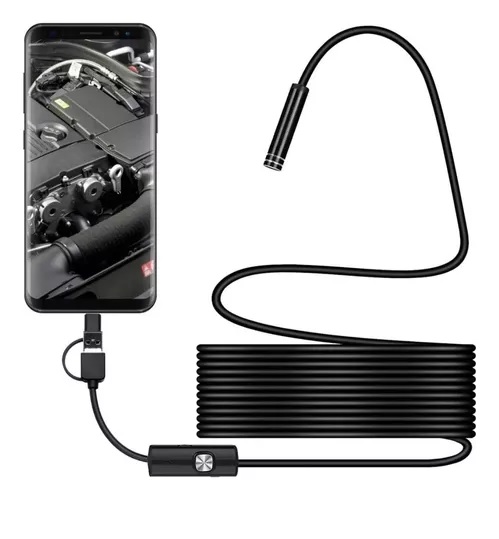 Camara Inspeccion Tipo V8 Endoscopio Android 3en1 Sonda Usb - Luegopago