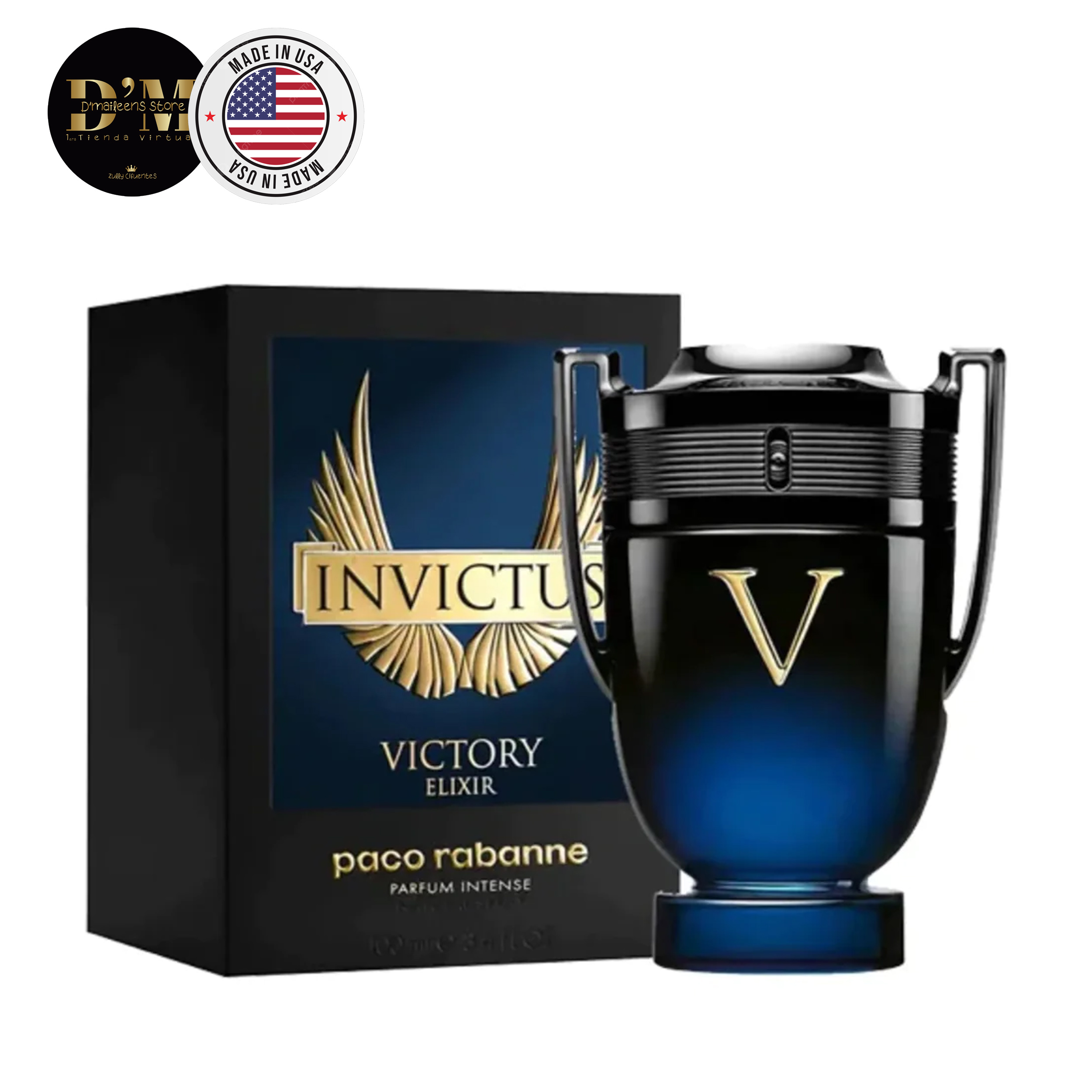 Perfume Invictus Victory Elixir Paco Rabanne     (Replica Con Fragancia Importada)- Hombre