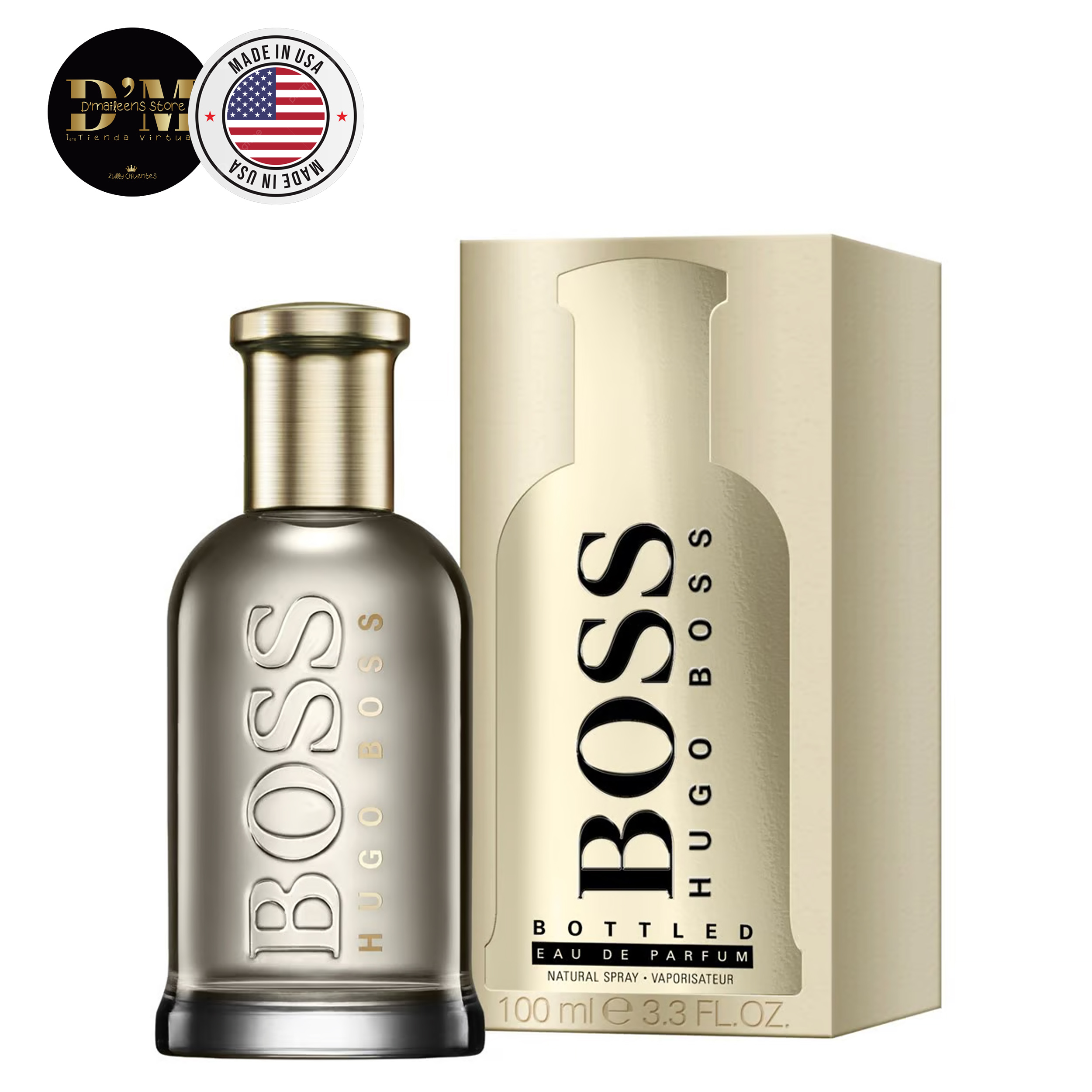 Perfume Boss Bottled Eau De Parfum Hugo Boss    (Replica Con Fragancia Importada)- Hombre