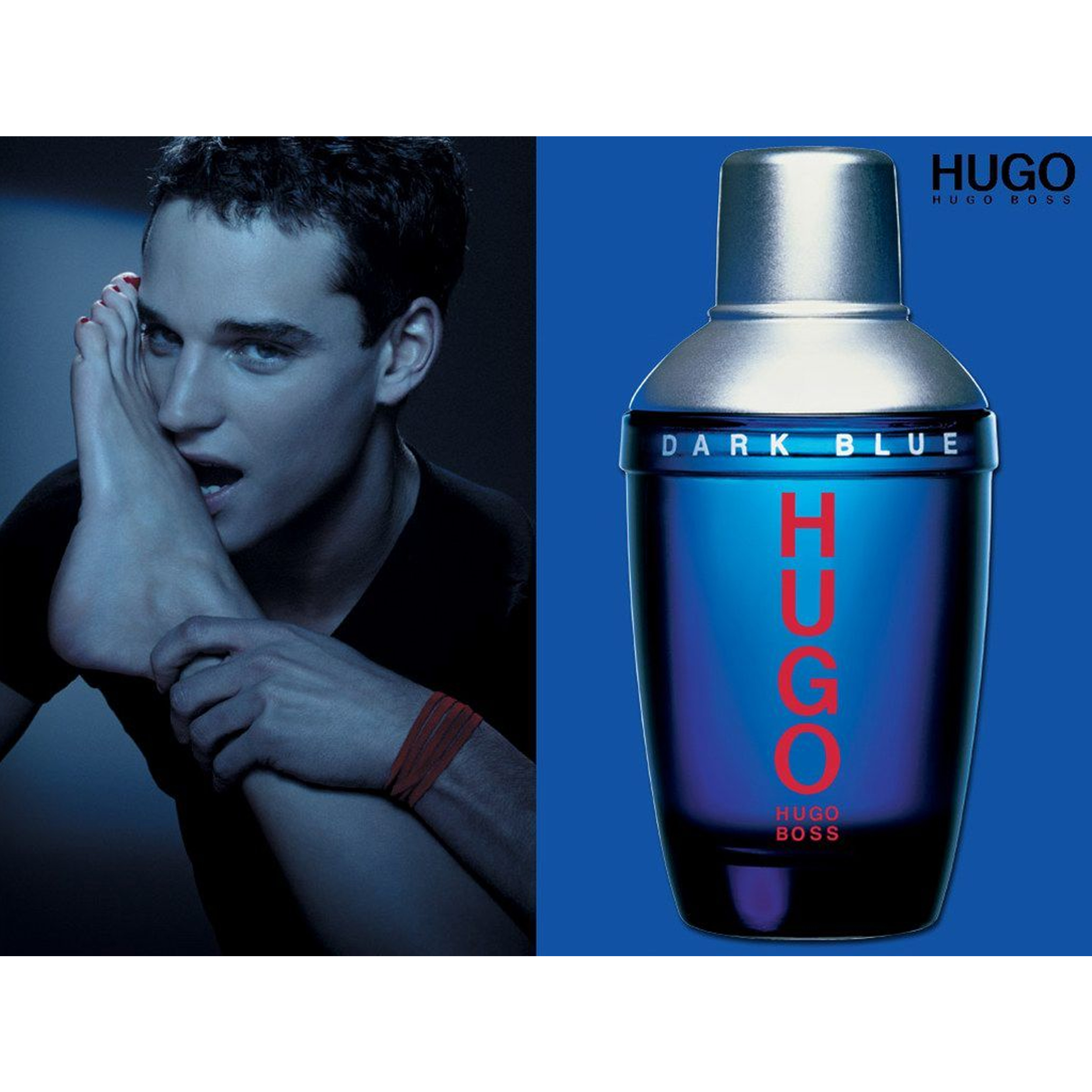 Perfume Hugo Dark Blue Hugo Boss   (Replica Con Fragancia Importada)- Hombre
