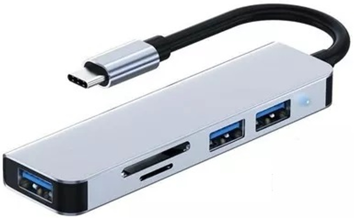 PTYTEC Computer Shop - Multiplicador de 7 Puertos USB 3.0 ALUMINIO (SIN  ADAPTADOR DE CORRIENTE) S2TB