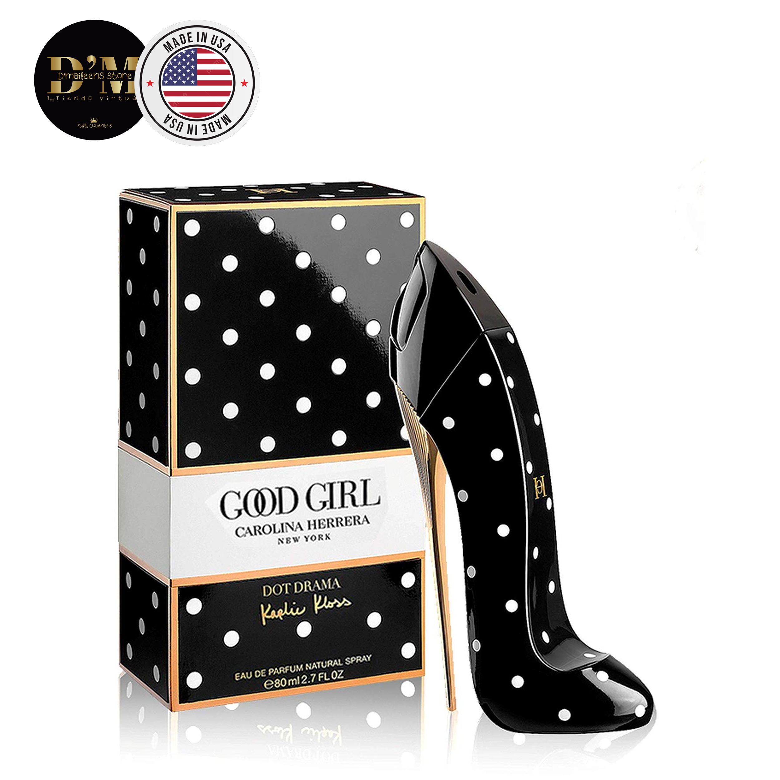 Perfume Good Girl Dot Drama Collector Edition Carolina Herrera     (Replica Con Fragancia Importada)- Mujer