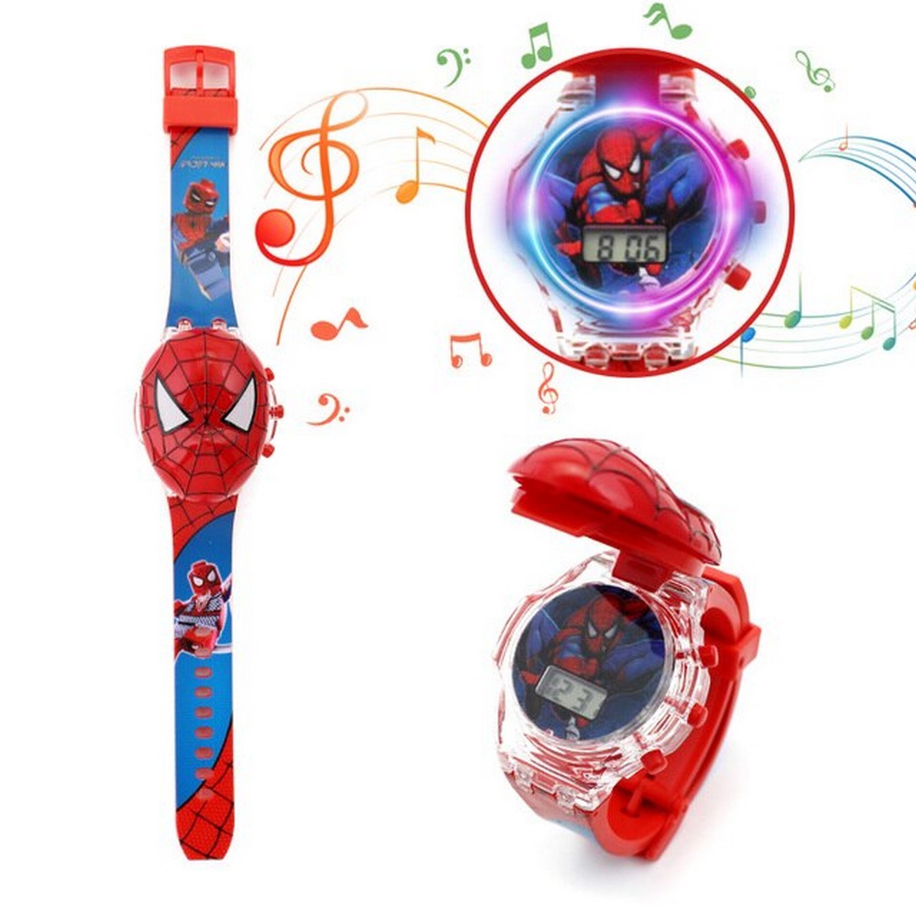 Reloj Ni os Digital Infantil Hombre Ara a Spider Man Avenger