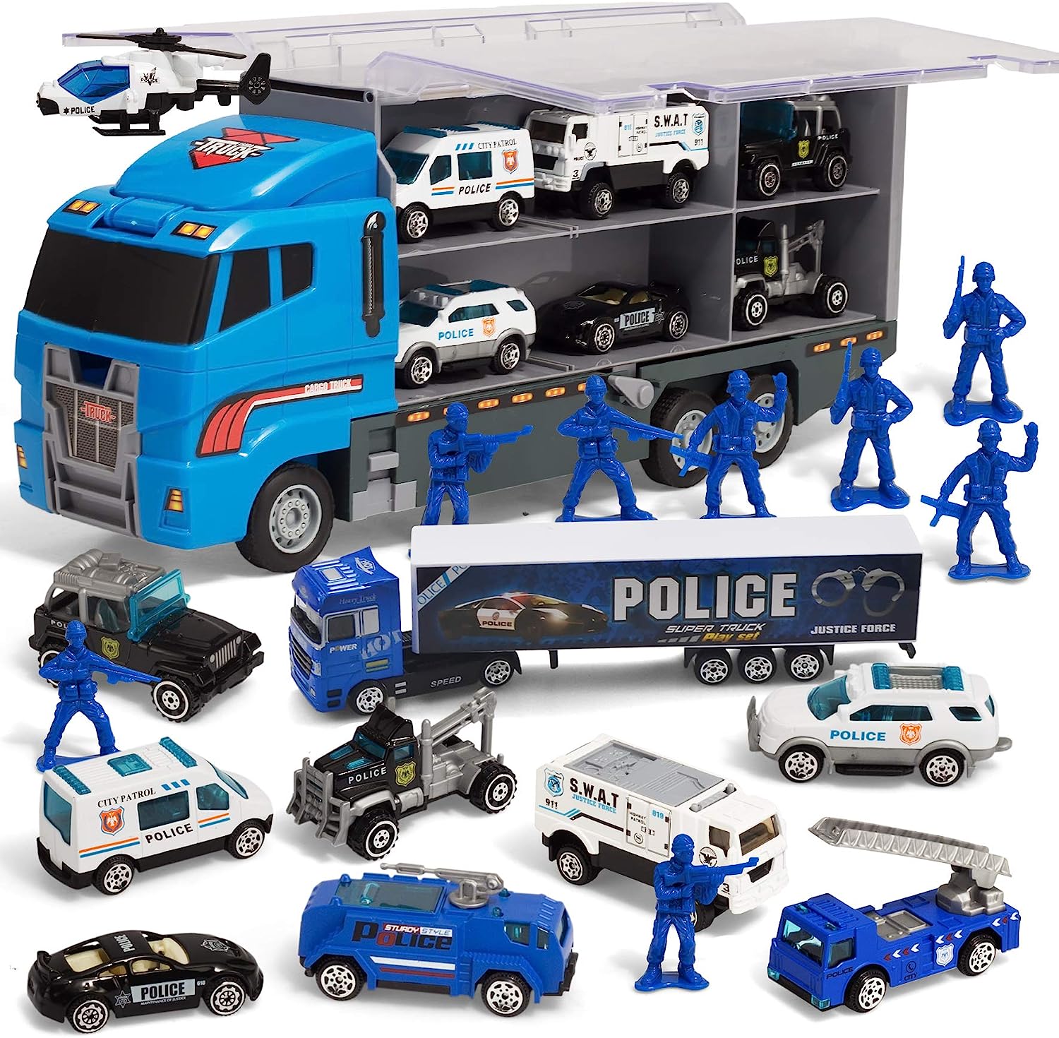 Juguete De Camión De Rescate De Policía