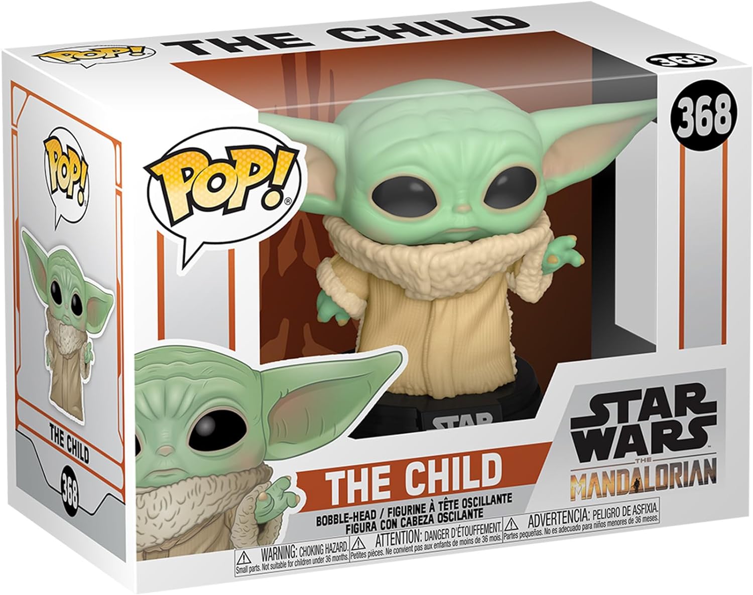 Star Wars Baby Yoda Peluche - Juguetes Pedrosa