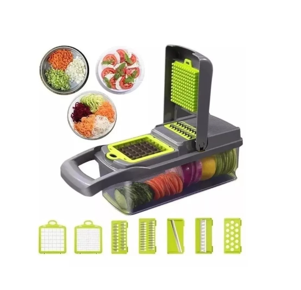 Picatodo Multifuncional Para Verduras Y Frutas 16 Piezas 720A - Luegopago