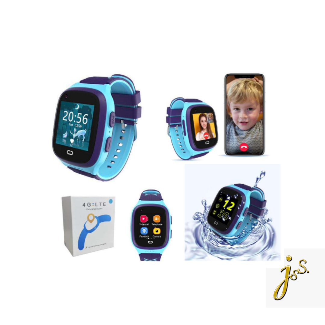 Reloj Inteligente para Niños Z10 Azul Gps Video Llamada 4G ONE TECH