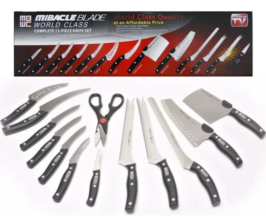 juego de cuchillos rsxxi 2415-29 11 piezas acero inoxidable