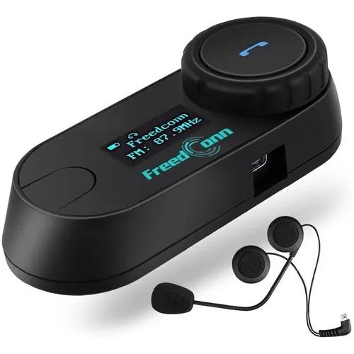 Intercomunicador BT12 Para Moto Auriculares Casco Bluetooth - Luegopago