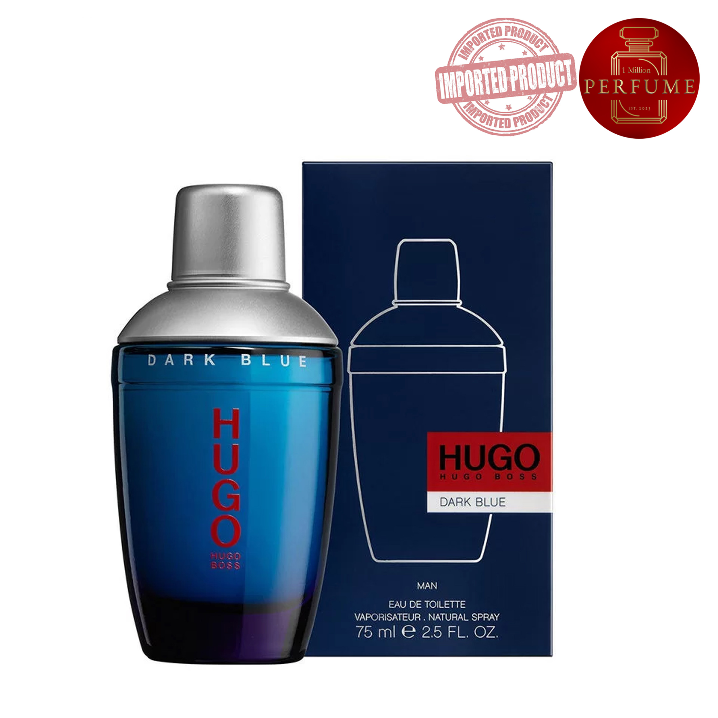 Hugo Dark Blue Hugo Boss (Replica Con Fragancia Importada)- Hombre