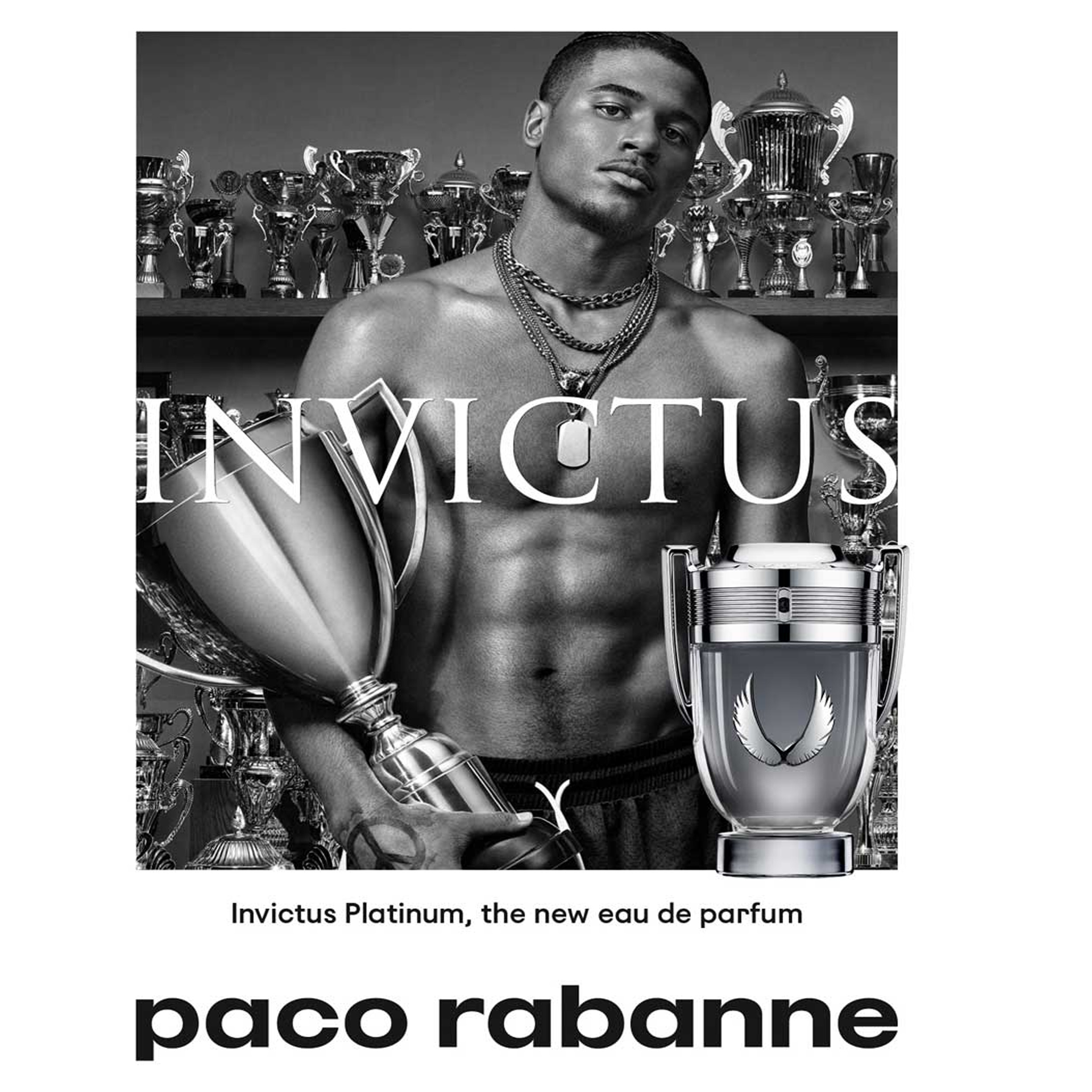 Invictus Platinum Paco Rabanne (Replica Con Fragancia Importada)- Hombre