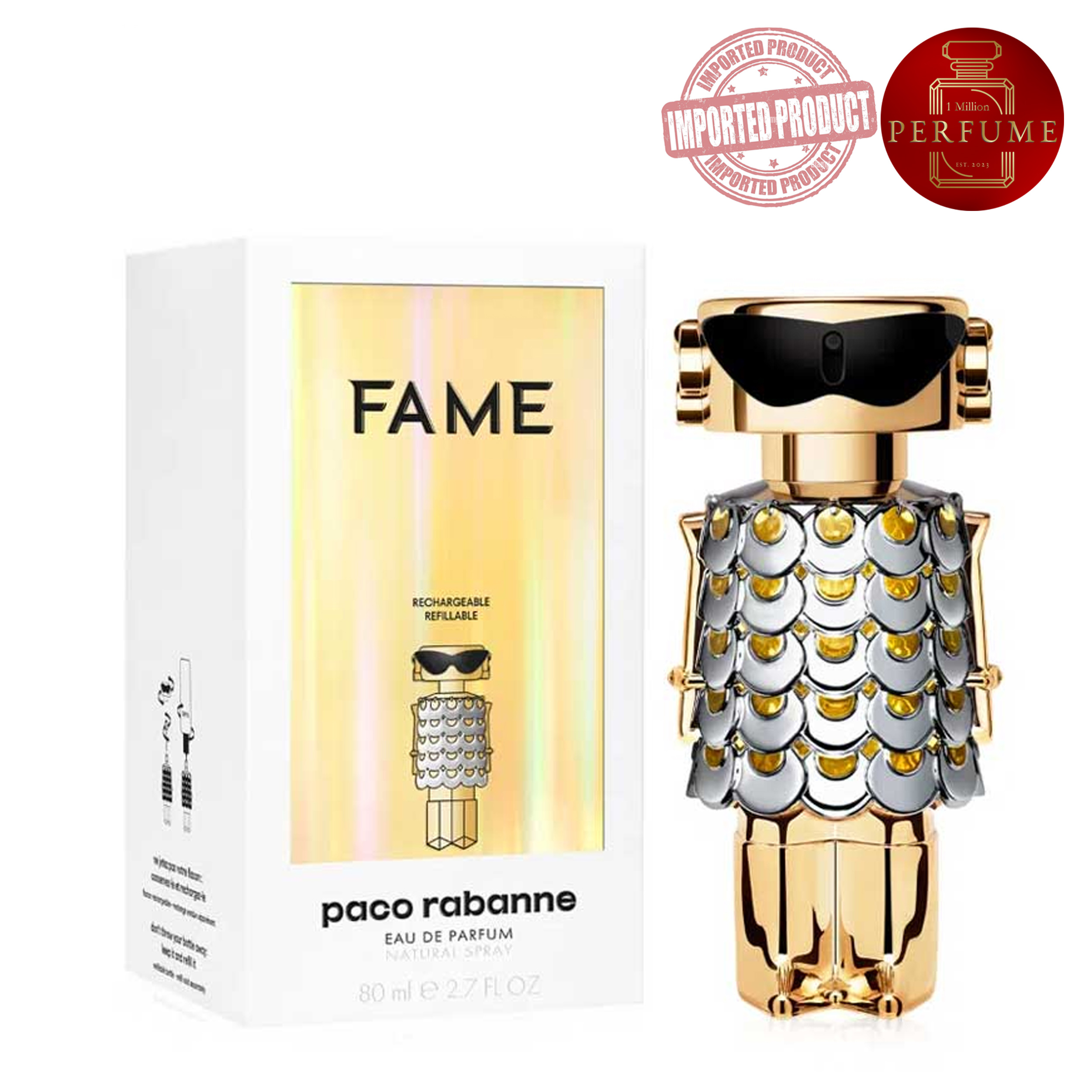 Fame Paco Rabanne (Replica Con Fragancia Importada)- Mujer