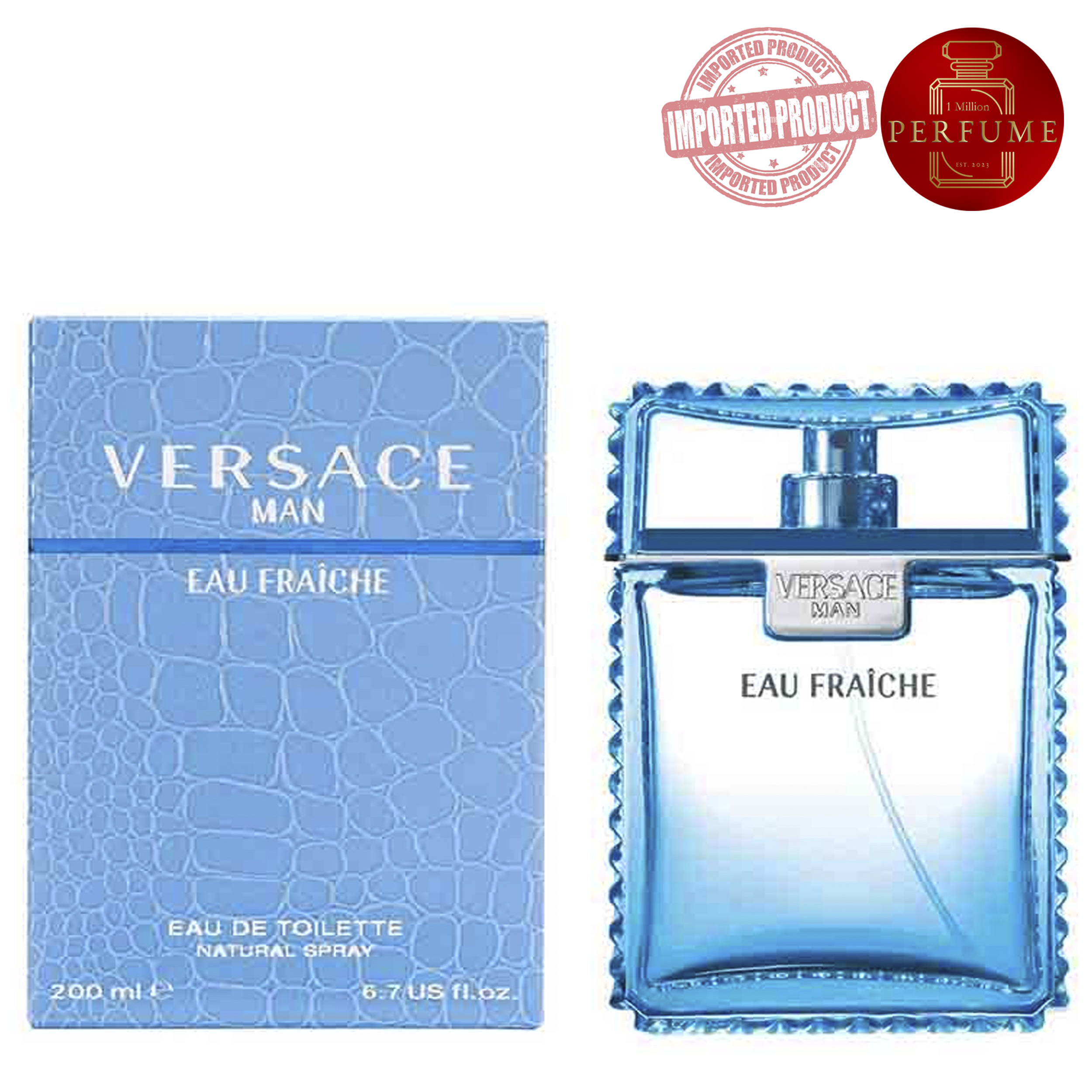 Versace Man Eau Fraiche   (Perfume Replica Con Fragancia Importada)- Hombre