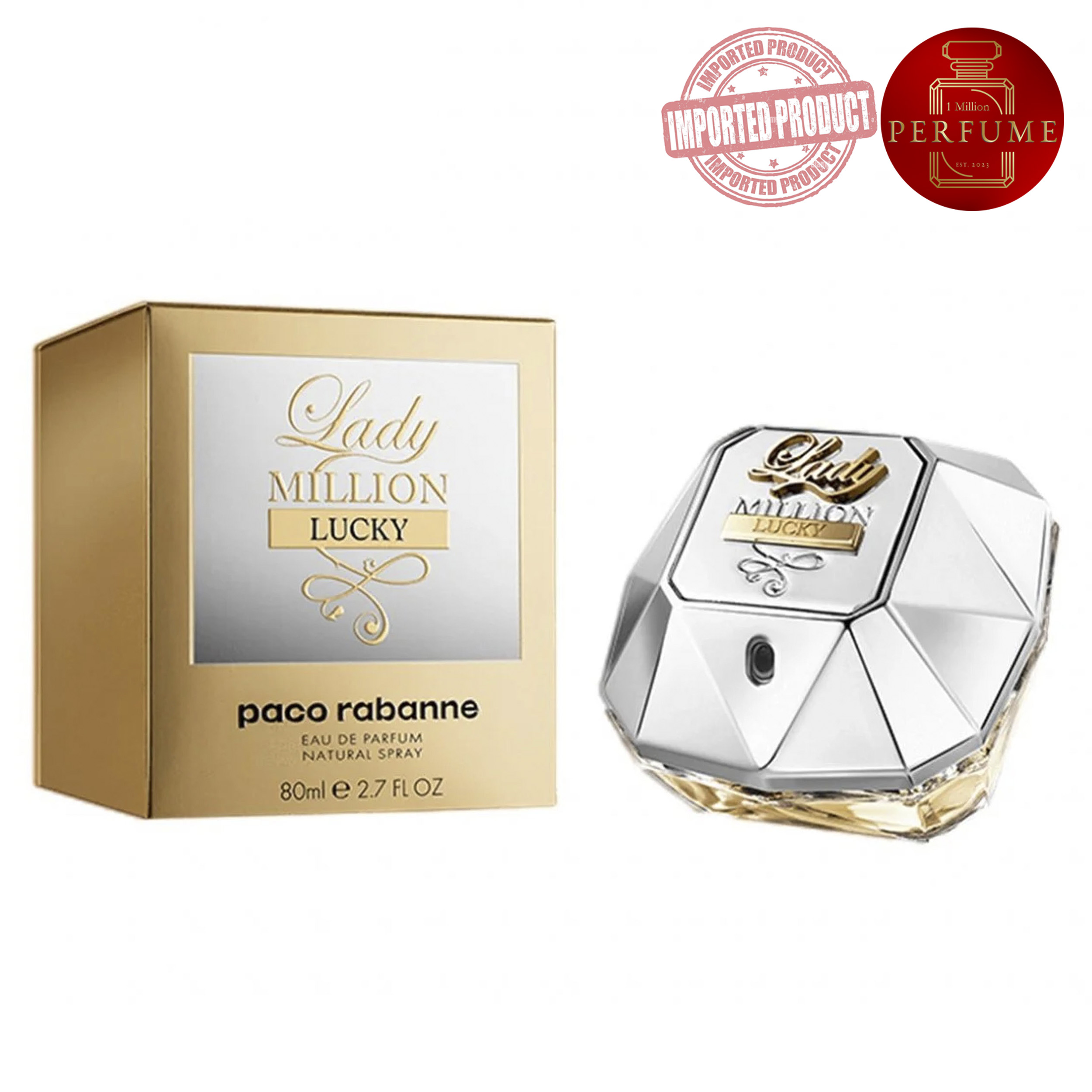 Lady Million Lucky Paco Rabanne (Replica Con Fragancia Importada)- Mujer