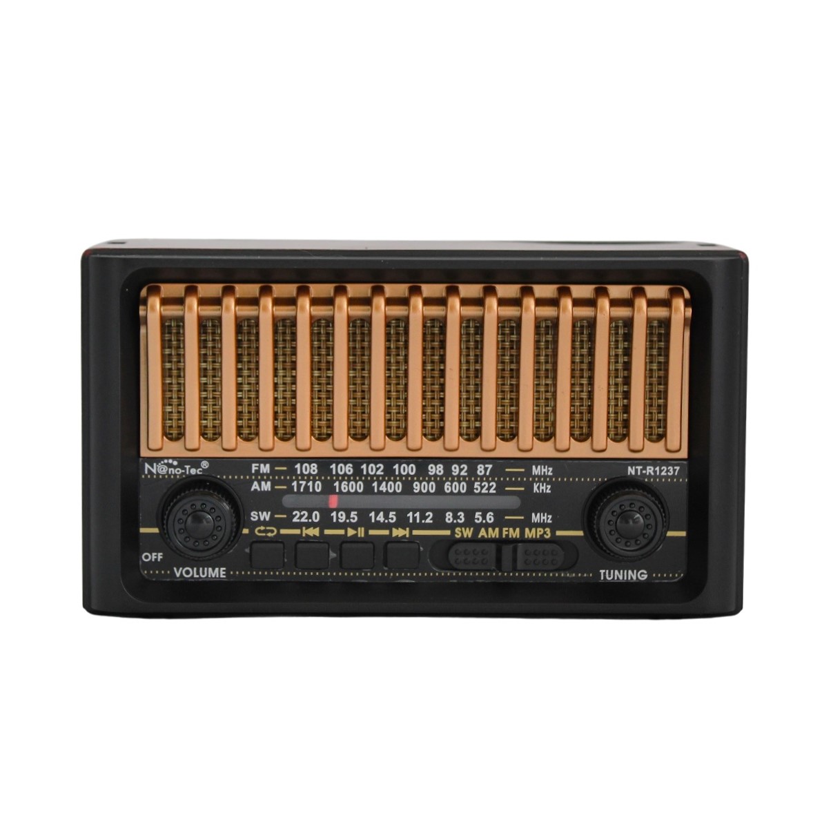 Radio Bolsillo AM/FM Carga USB Ranura TF - Luegopago
