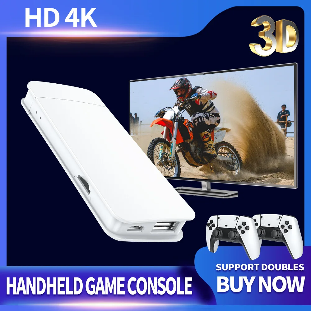 Mini Consola Juegos Retro 4K Hdmi Tv 64Gb - Luegopago