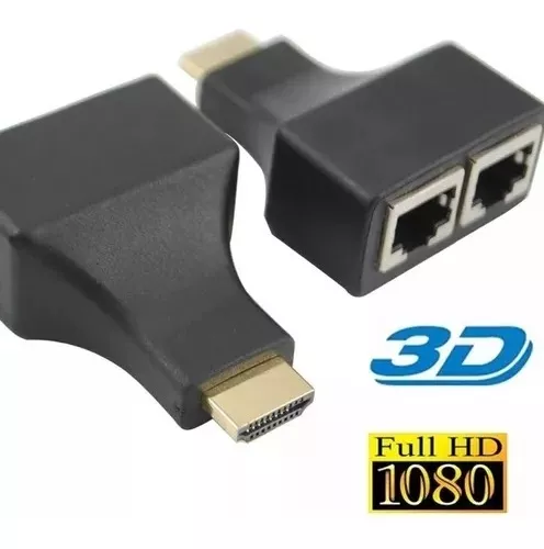 Extensor HDMI por 2 UTP hasta 30mts