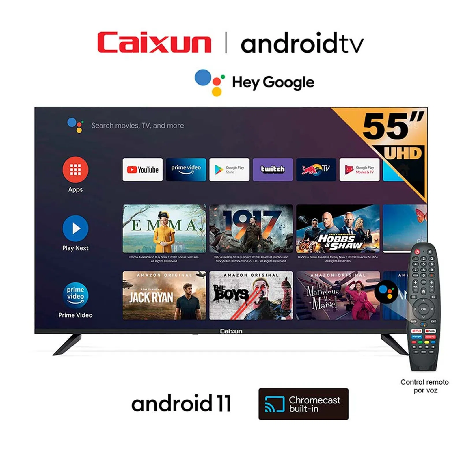 Televisor Caixun 40 Pulgadas Led Fhd Smart Tv C40v1fv