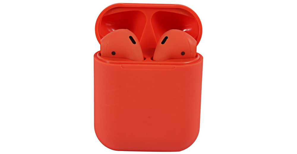 Audifonos Inpods 12 Bluetooth 5.0 Multicolor Touch Color Rojo