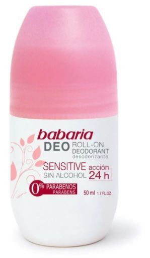 Desodorante Babaria Sensitive Roll On 50 Ml - Luegopago