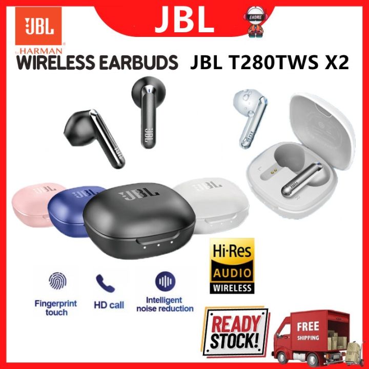 Audifonos T280 X2 Tws Tipo JBL AAA Replica True Inalámbrico Bluetooth Auriculares Intrauditivos Con Micrófono 