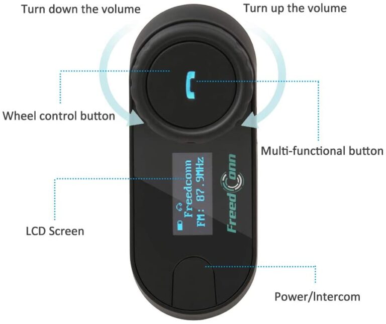 Intercomunicador Auriculares Casco Moto Bluetooth Jg139 - Luegopago