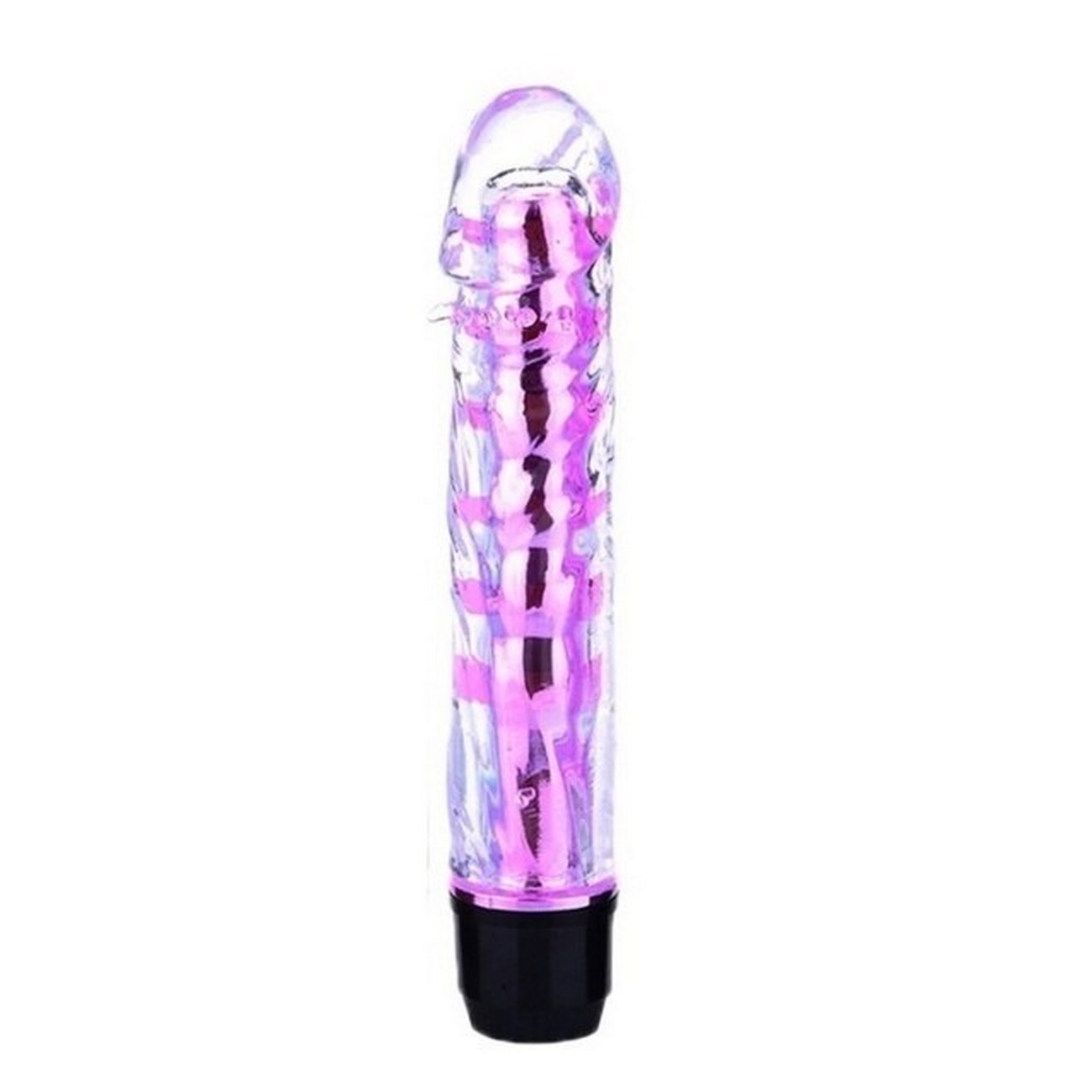 Vibrador Consolador Pene Sexual Metalizad+ Baterias 26495-32