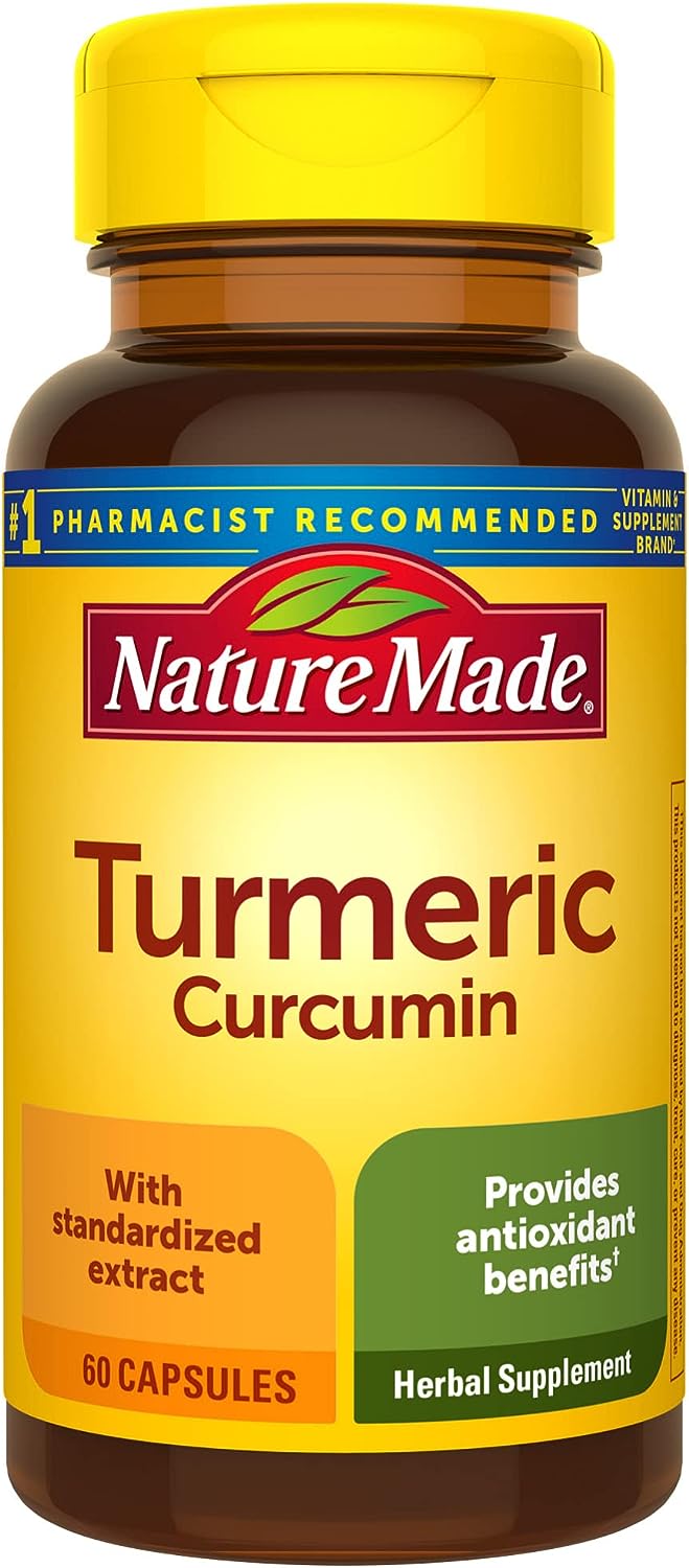 Nature Made Turmeric Curcumin 500mg  60 Capsulas  