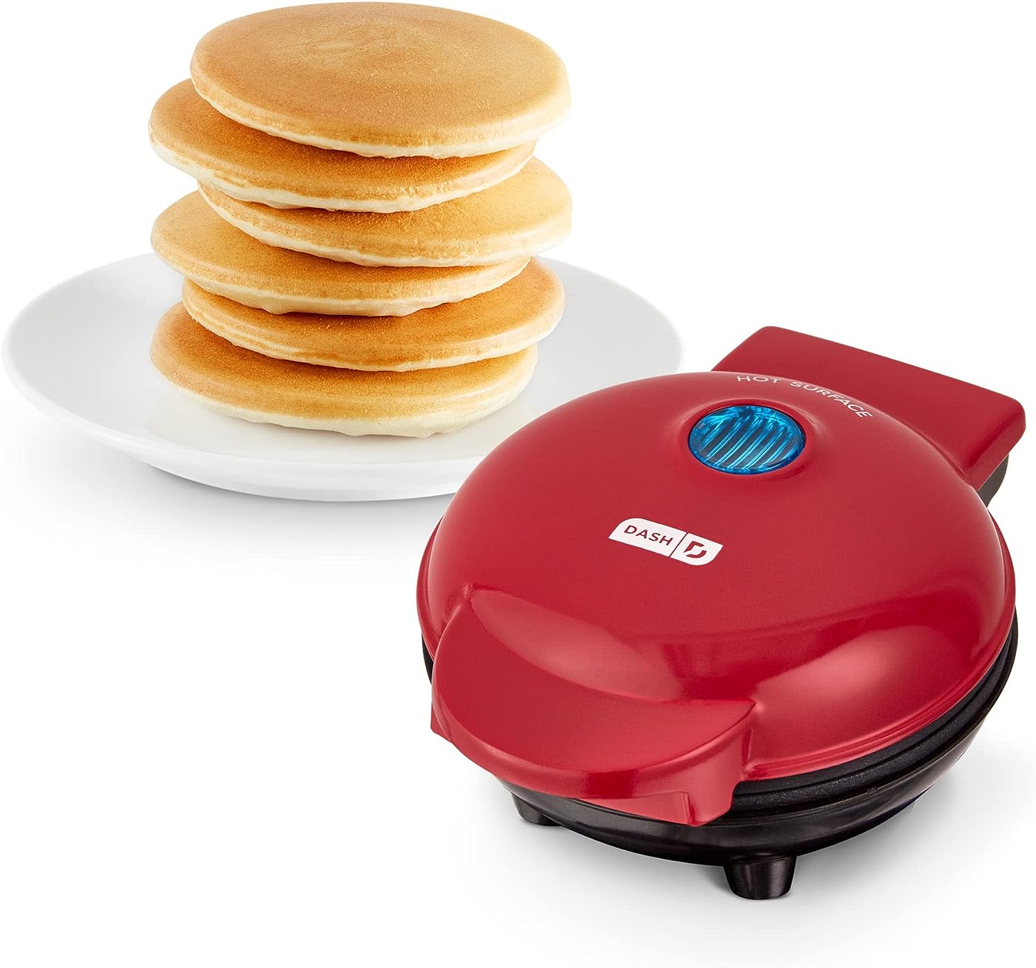 Maquina De Mini Pancakes Roja Dash 