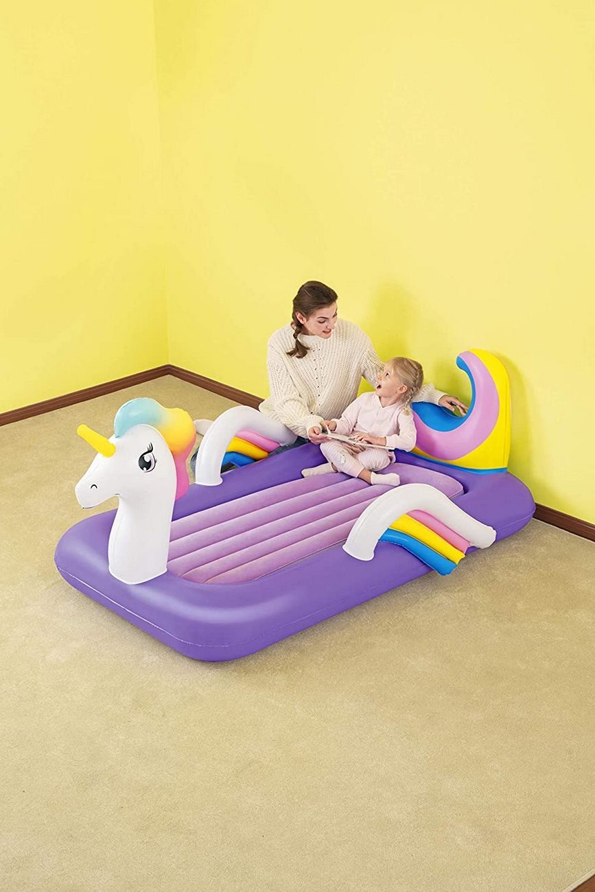Colchon Inflable Bestway 67713 Dreamchaser Unicornio Pony