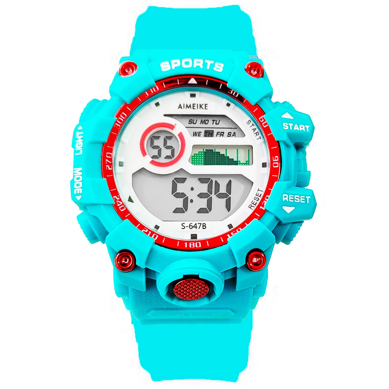 SMAEL-relojes digitales para hombre, reloj militar deportivo analógico,  funcional y resistente al agua, con carcasa