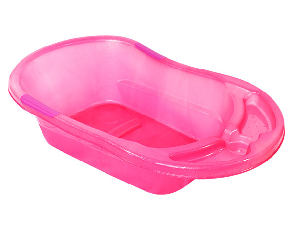 Bañera Para Bebé de Plástico Rosa - Veana Online