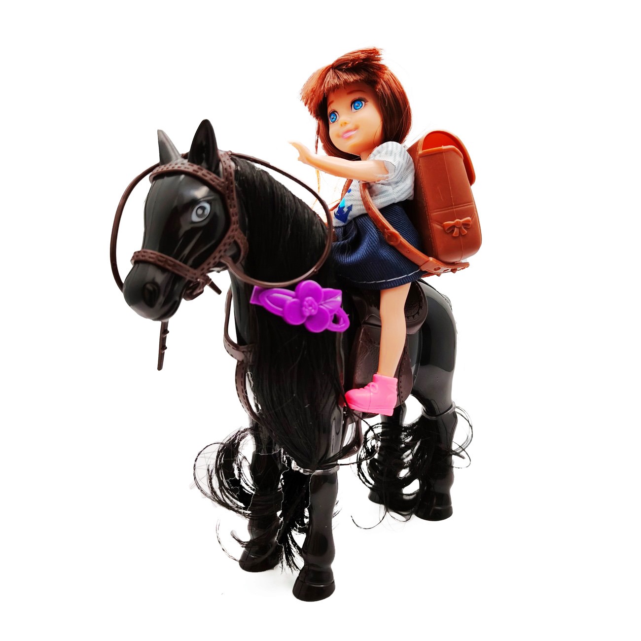 Muñeca Caballo Pony Juguete Niñas Interactivo + Accesorios