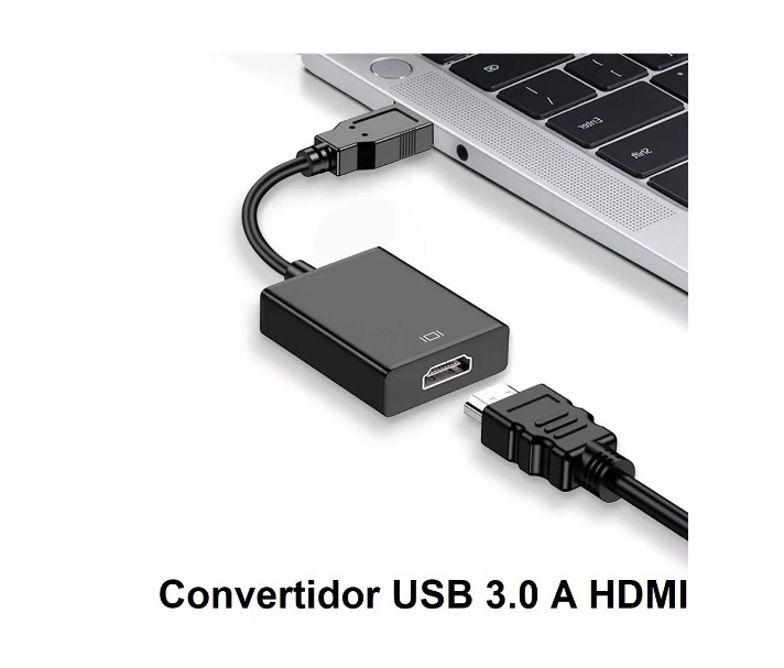 Cable Convertidor Usb A Hdmi Usb 3.0 A Hdmi Full Hd 1080 - Luegopago