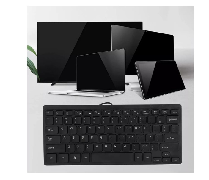  Aspirador de teclado, portátil mini teclado USB de mano, aspiradora  de teclado recargable para computadora de escritorio y PC (negro) :  Electrónica