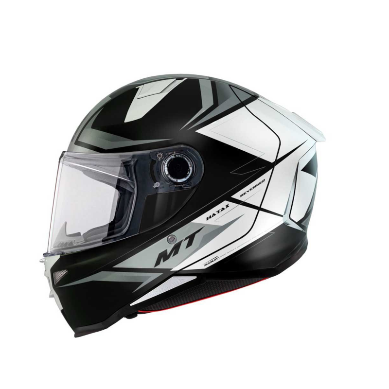 Casco para moto MT Helmets Revenge Solid negro mate talla L (59-60cm)