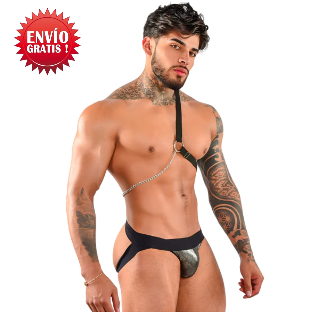 GENERICO Jocktraps Ropa Interior Hombre Lenceria Masculina Boxer