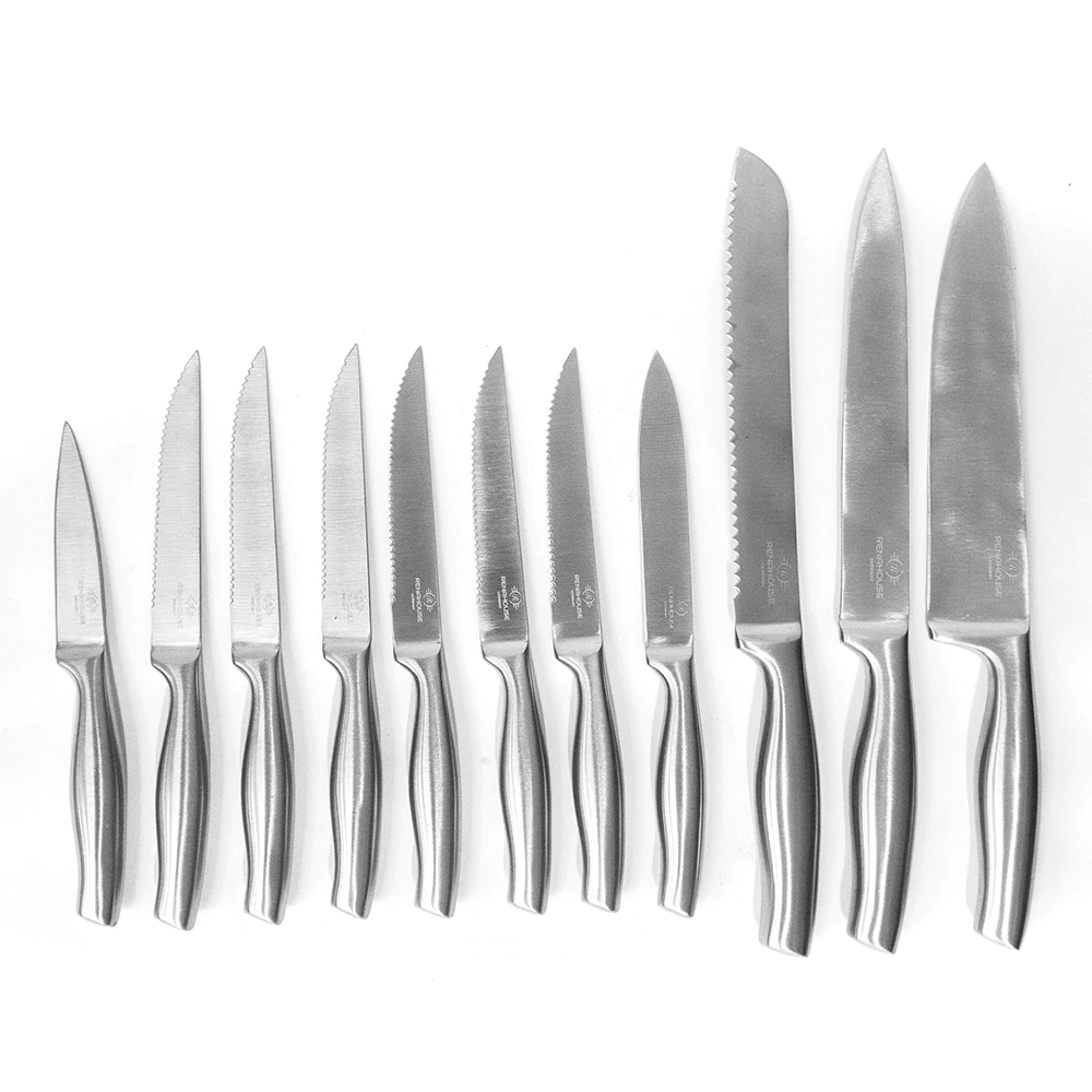 Set De Cuchillos De Cocina Acero Inoxidable Chef 6 Pcs ALOMI