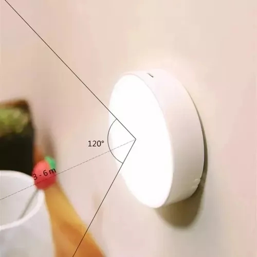 Lampara Luz Led Con Sensor De Movimiento Recargable