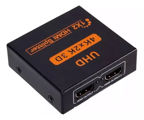 Splitter Multiplicador HDMI de 1 entrada a 2 salidas UHD 4K – Electronica  Cecomin