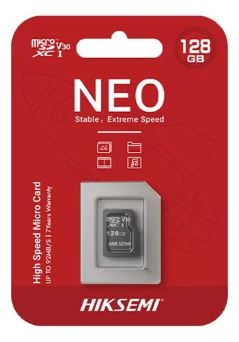 Memoria Micro Sd Hiksemi Neo Plus Hstf- E1 Microsdxc Clase 10 95mb/S (128gb) (2)
