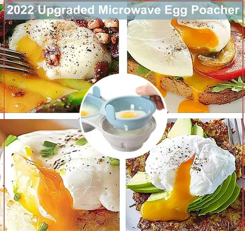 Cocedor de Huevos para Microondas - Utensilios de Cocina para Preparar  Huevos