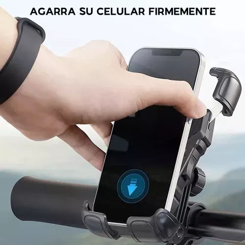 Soporte Universal Para Celular Moto Espejo Holder 360° Gps - Luegopago