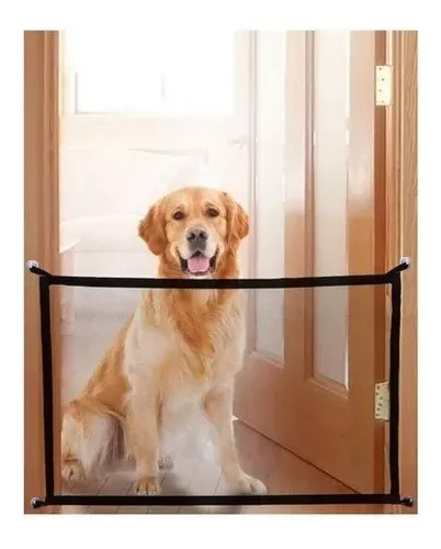 Puerta de seguridad para mascotas y bebés