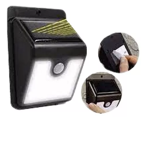 220LEDs Luz Solar Exterior Cuatro Lados Con Sensor De - Temu