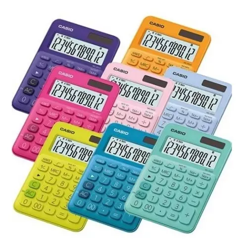 Calculadora Casio Ms-20uc Color Edition